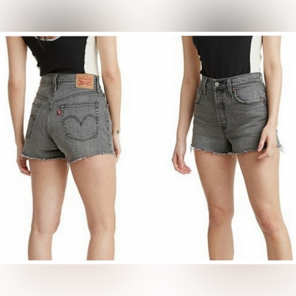 501‎ Levi's Women's grayness Jean Shorts